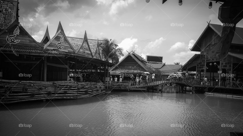 Pattaya floating market thailand