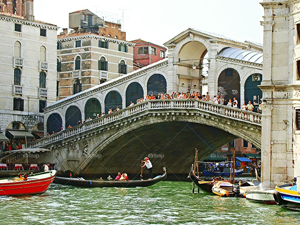 Rialto Bridge Venice Italy