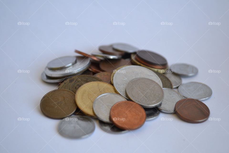 money coins mountain hill by lanocheloca