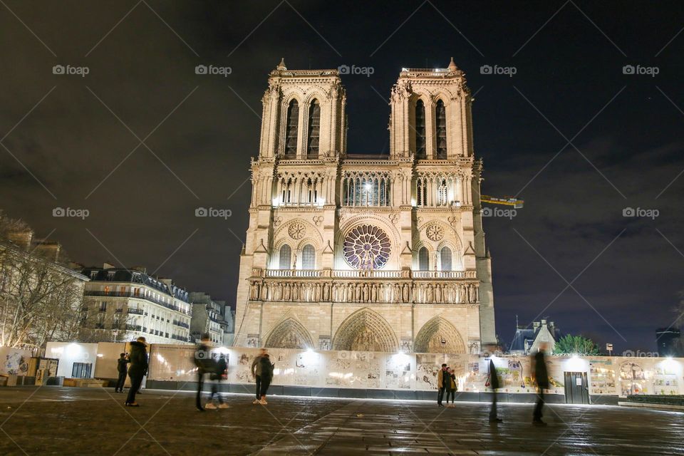 Notre Dame cathedral in Paris