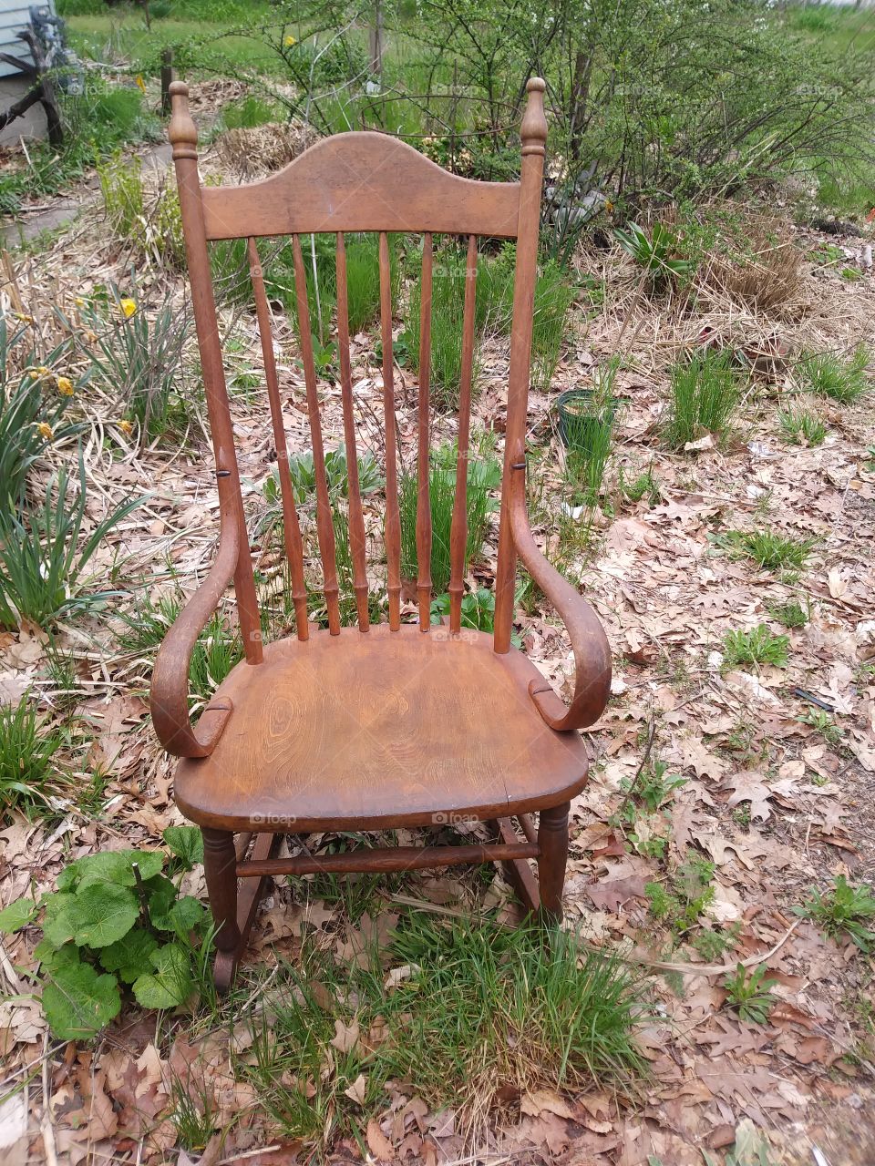 Antique rocking chair