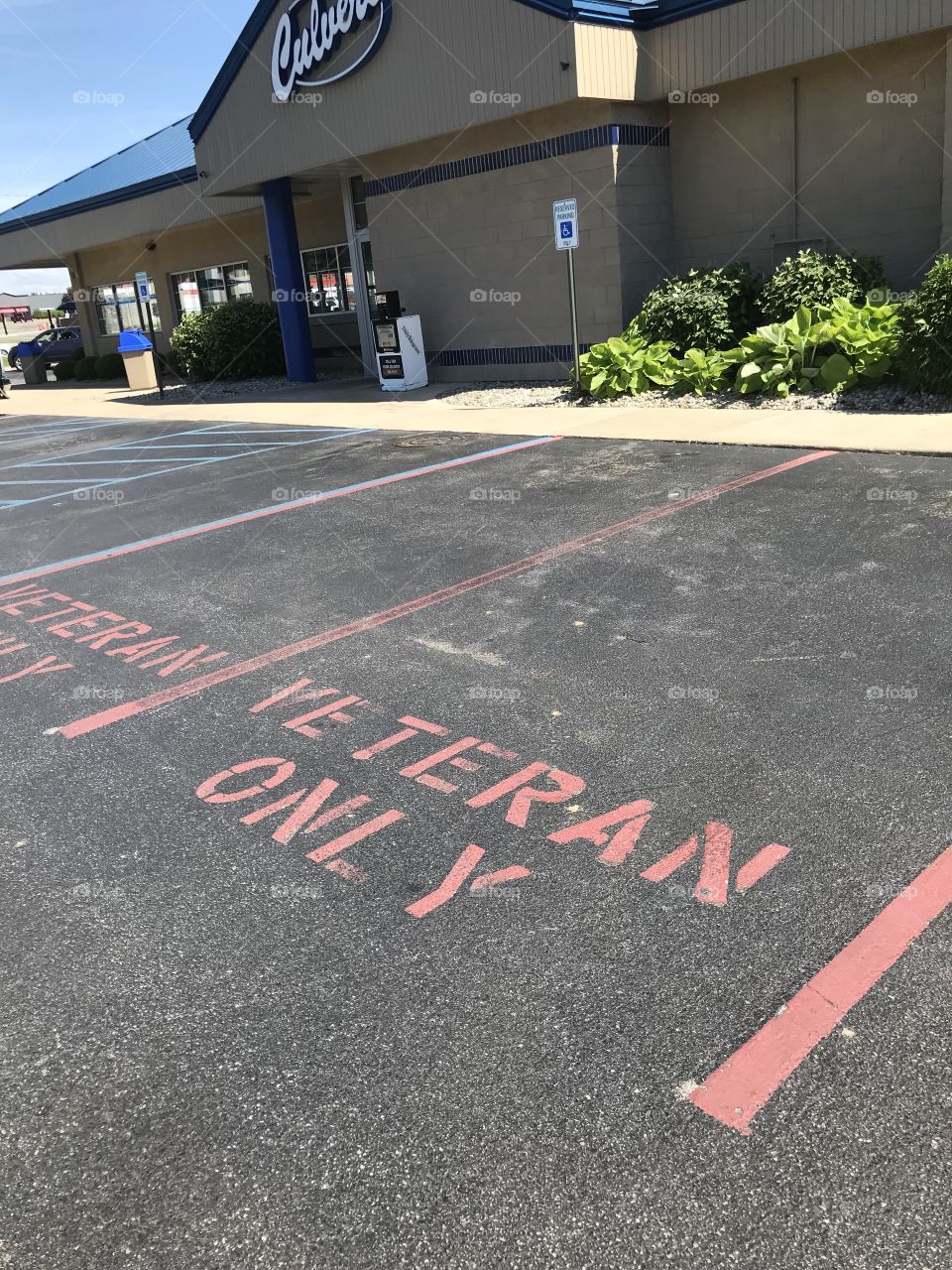 Honoring Veterans in every parking lot 