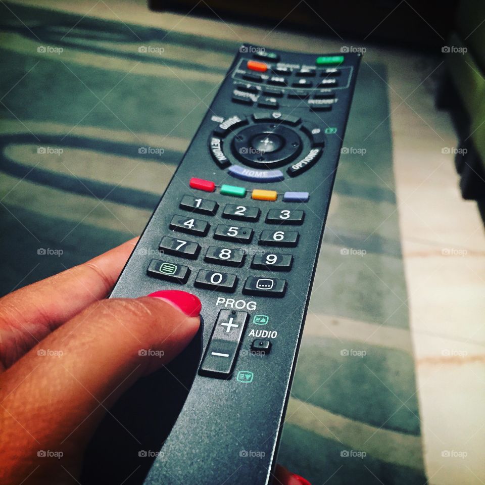 TV remote control 