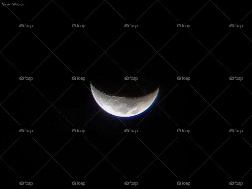 Luna cuarto Creciente