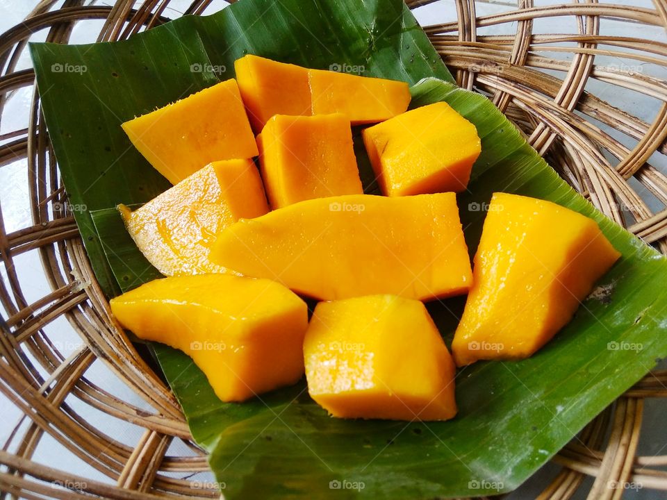 The beauty of a mango