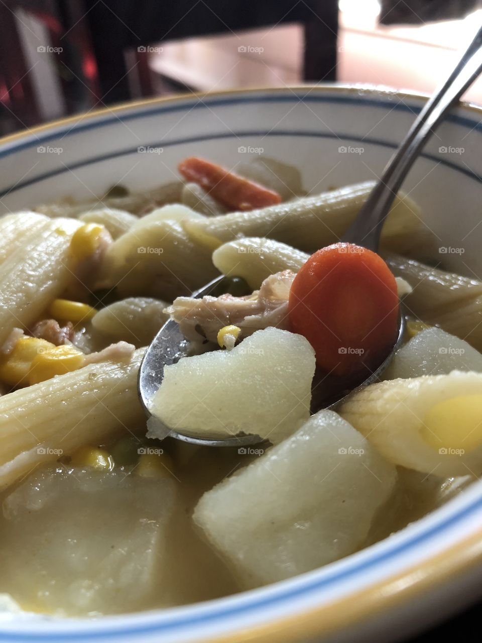Turkey noodle soup 