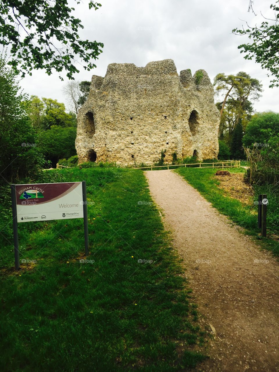Castle ruins 