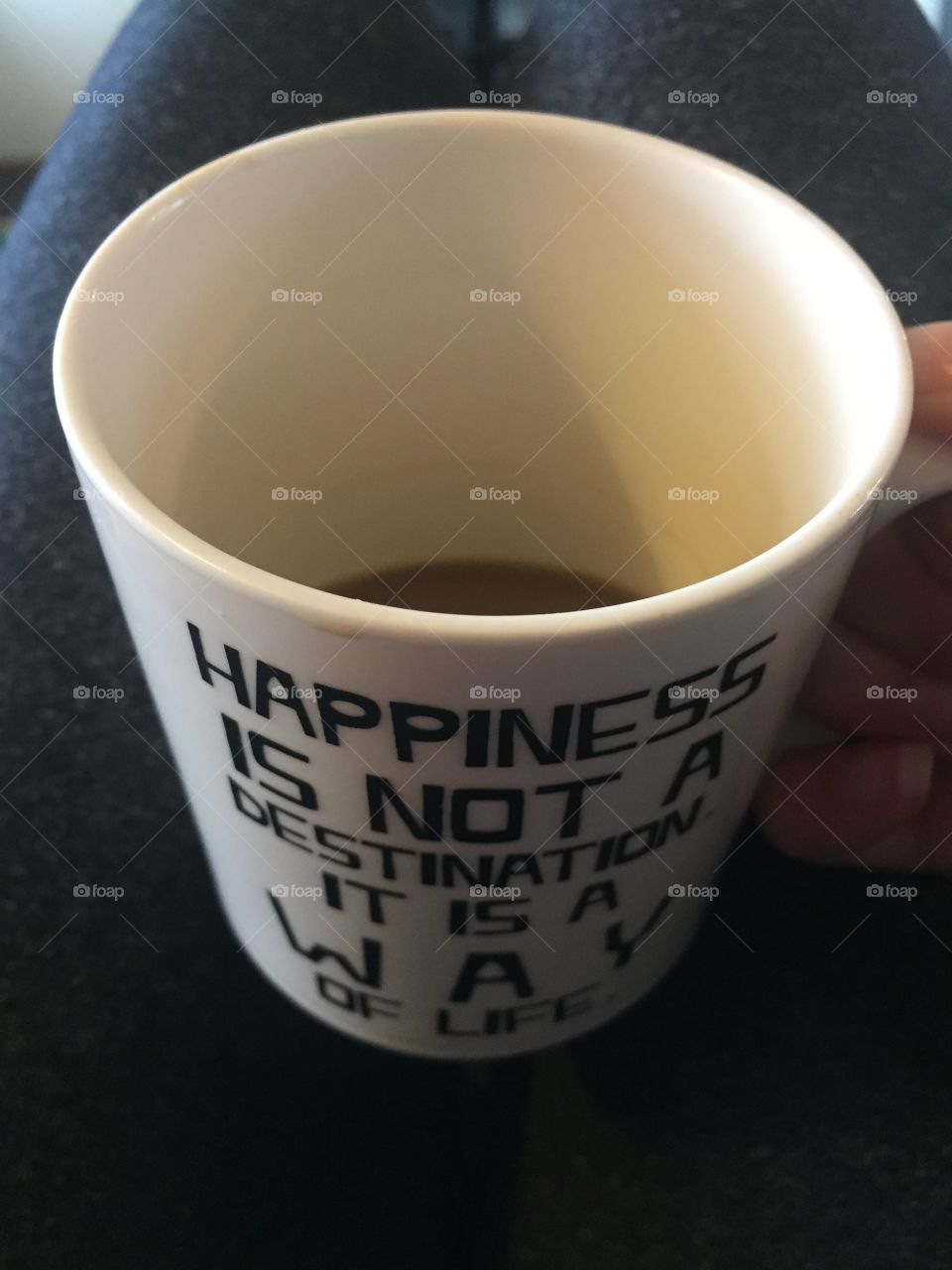 Coffee makes me happy