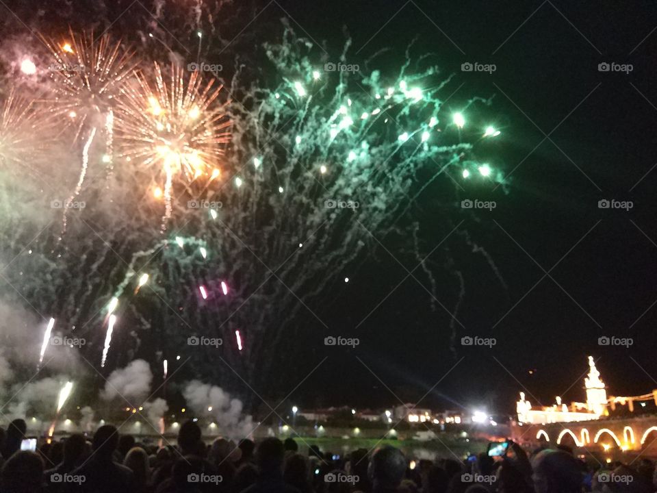 Festival, Celebration, Fireworks, Party, Christmas