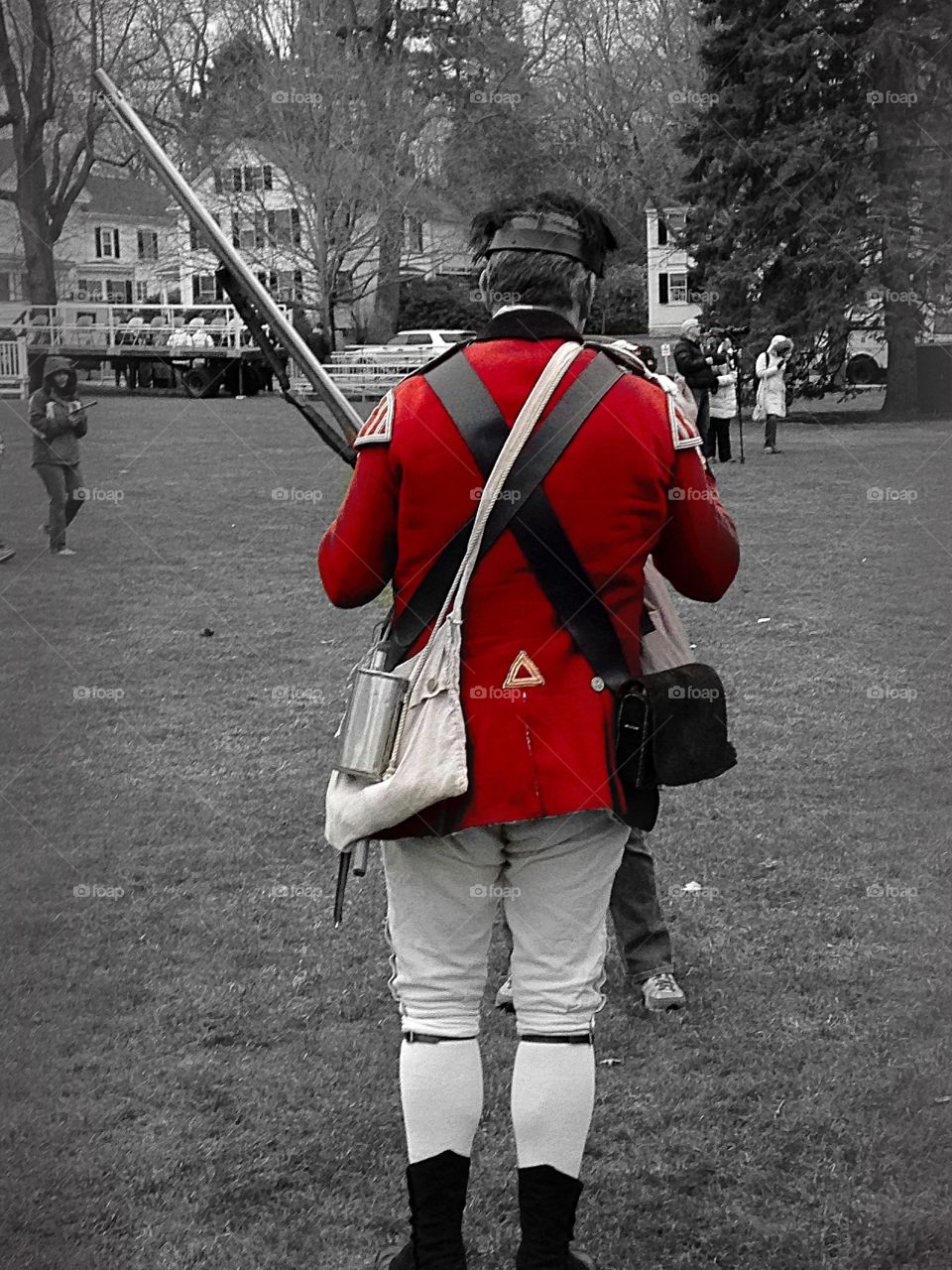 Redcoat . Redcoat personified 