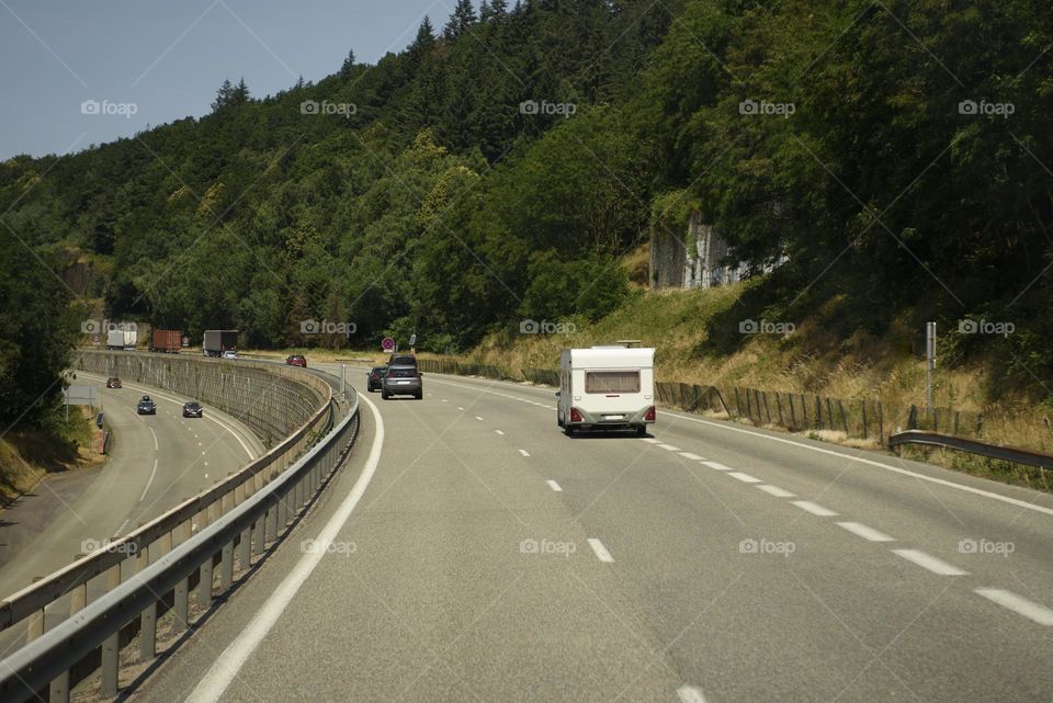 Czech roads.  Traveling in the Czech Republic by car