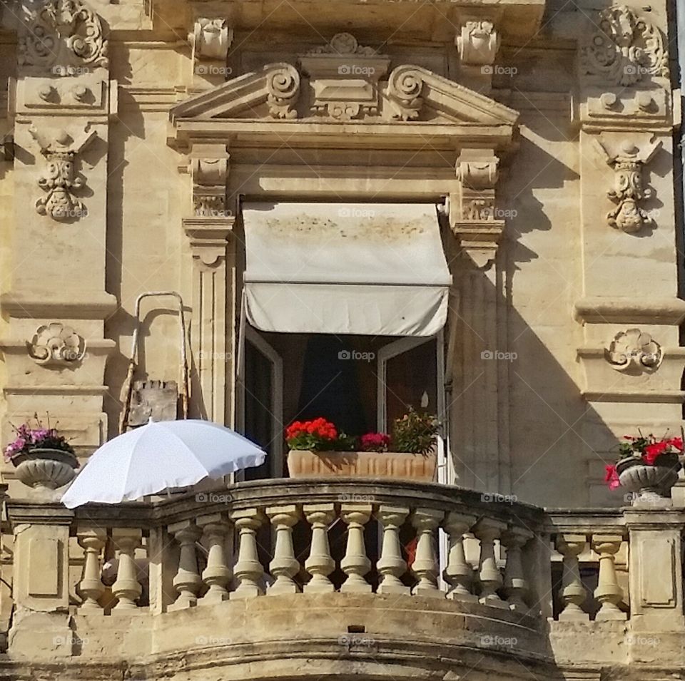 nice window and balcony