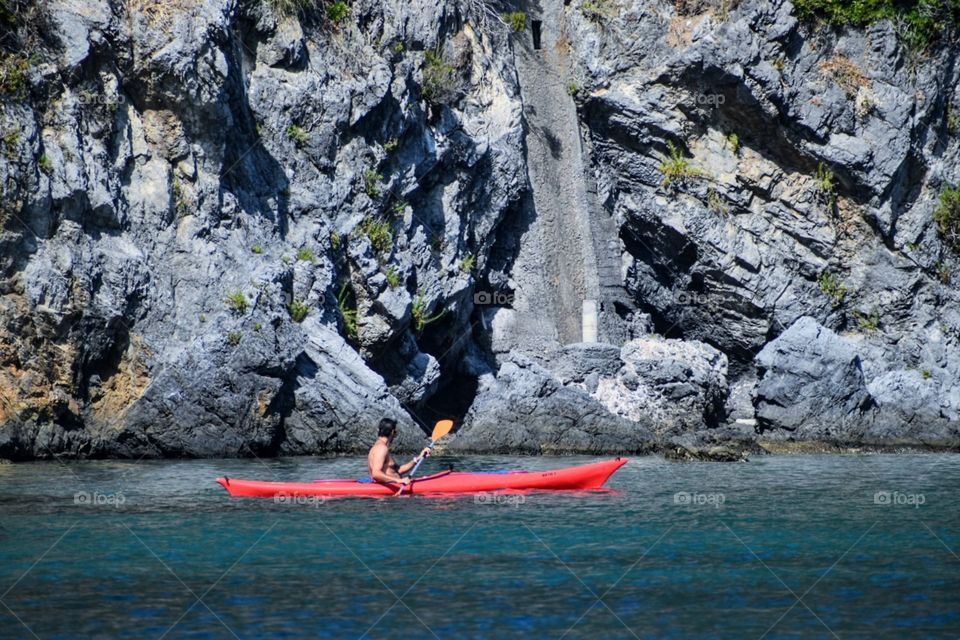 kayaking