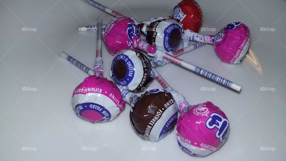 Nice chewing gum lolly
