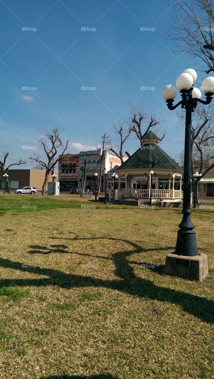 Center of town.Wharton,TX.