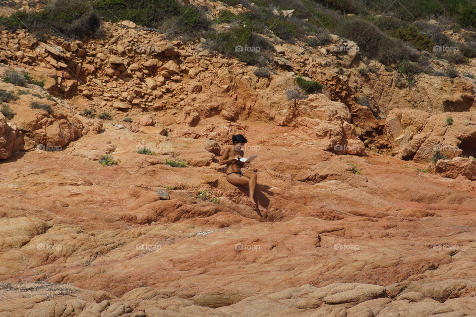 beach italy fashion girl by medelis