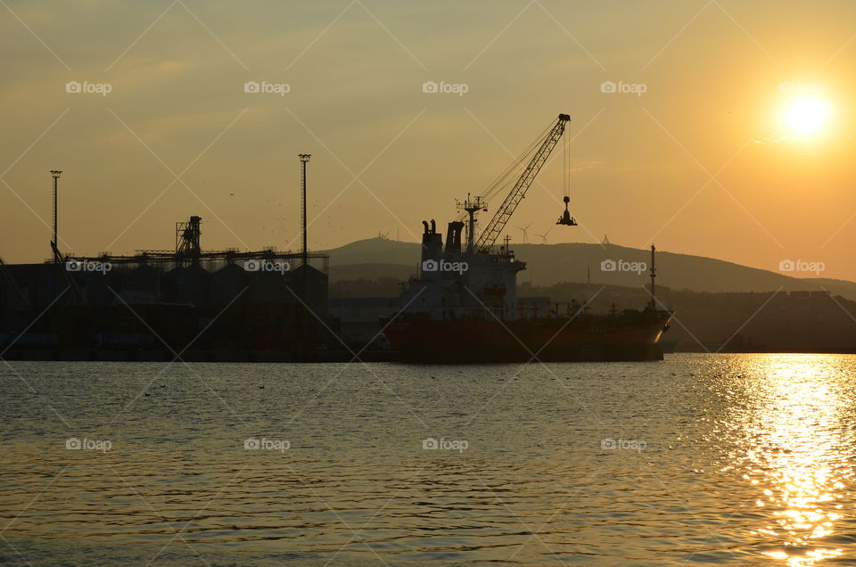 The Bandırma Harbour