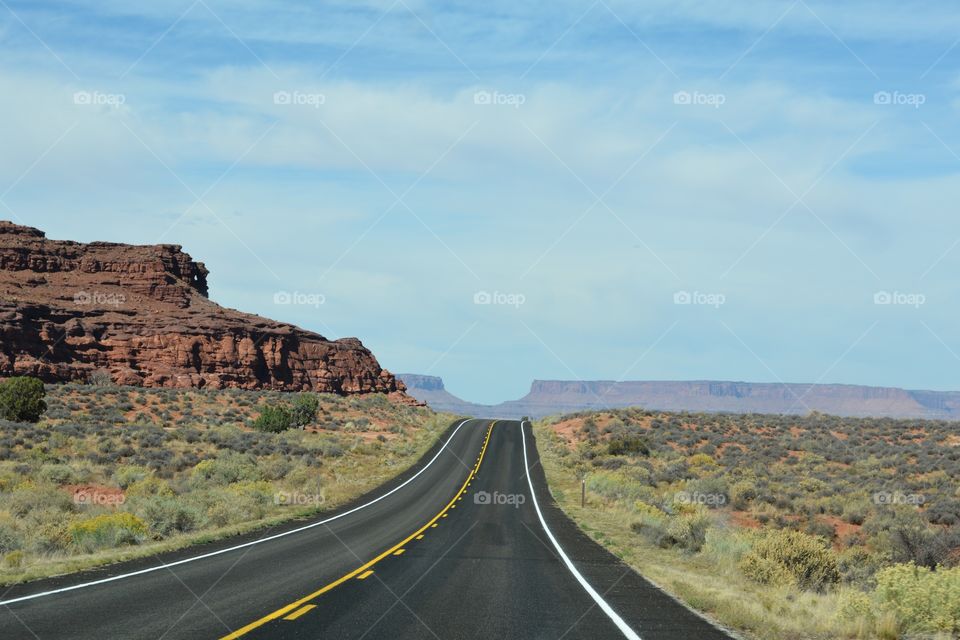 Road to Canyonlands National Park