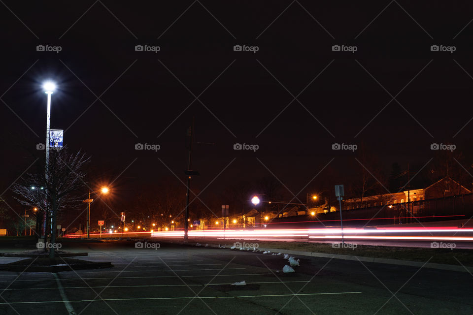 Trenton at night