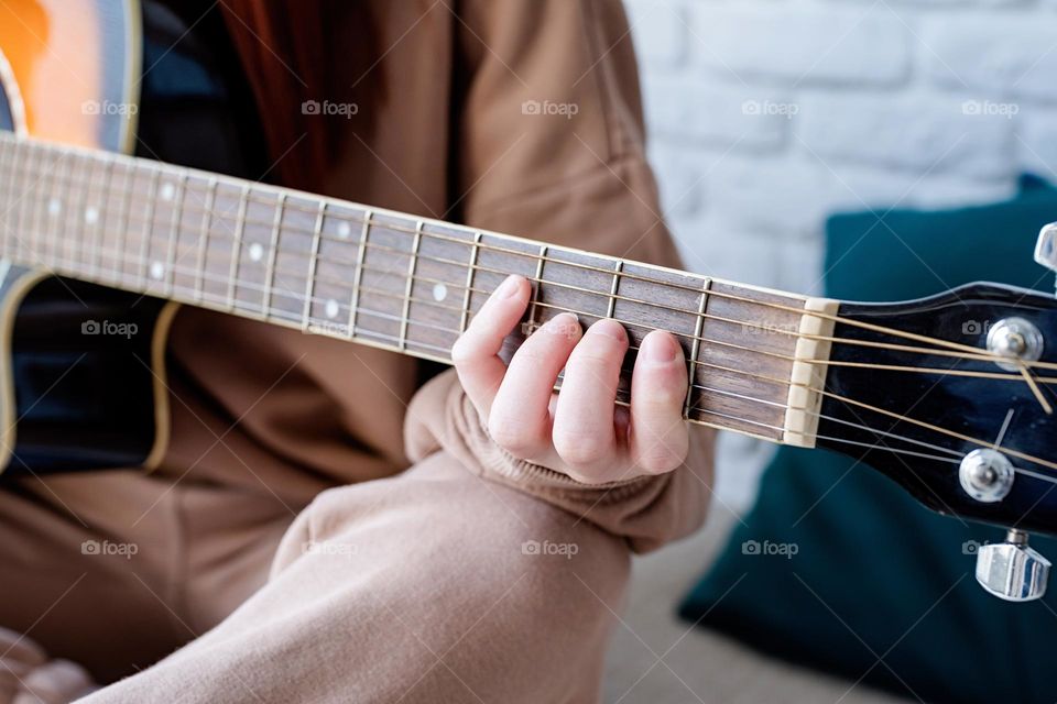 woman playing musical instruments