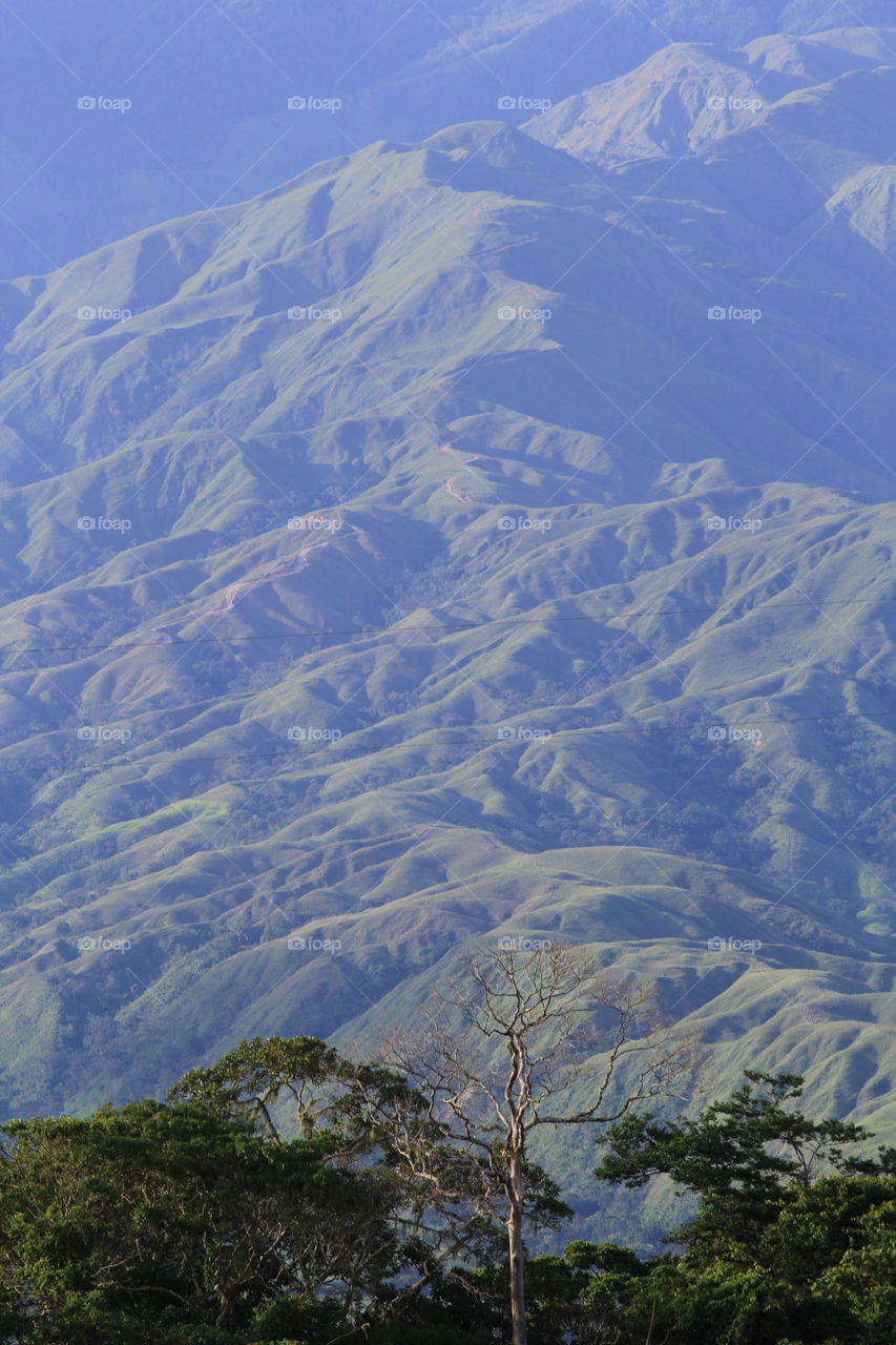 Mountains near Buenos Aires . Costa Rican Mountains