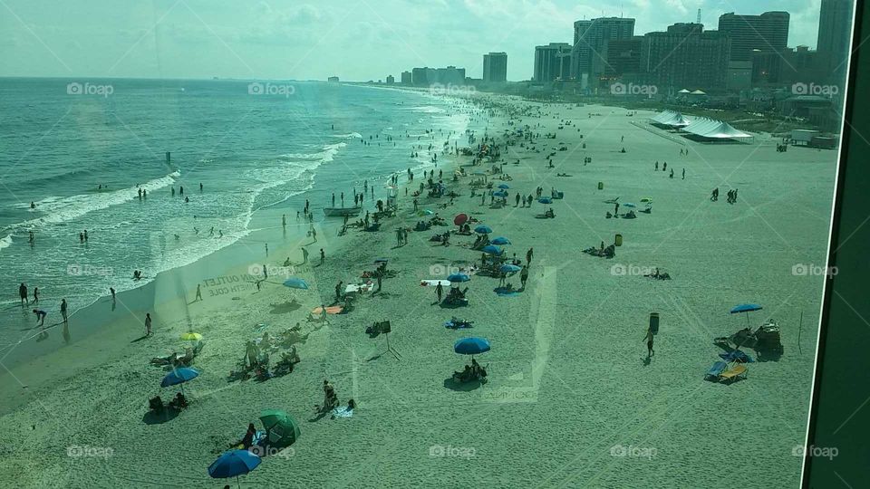 Atlantic City Beach View