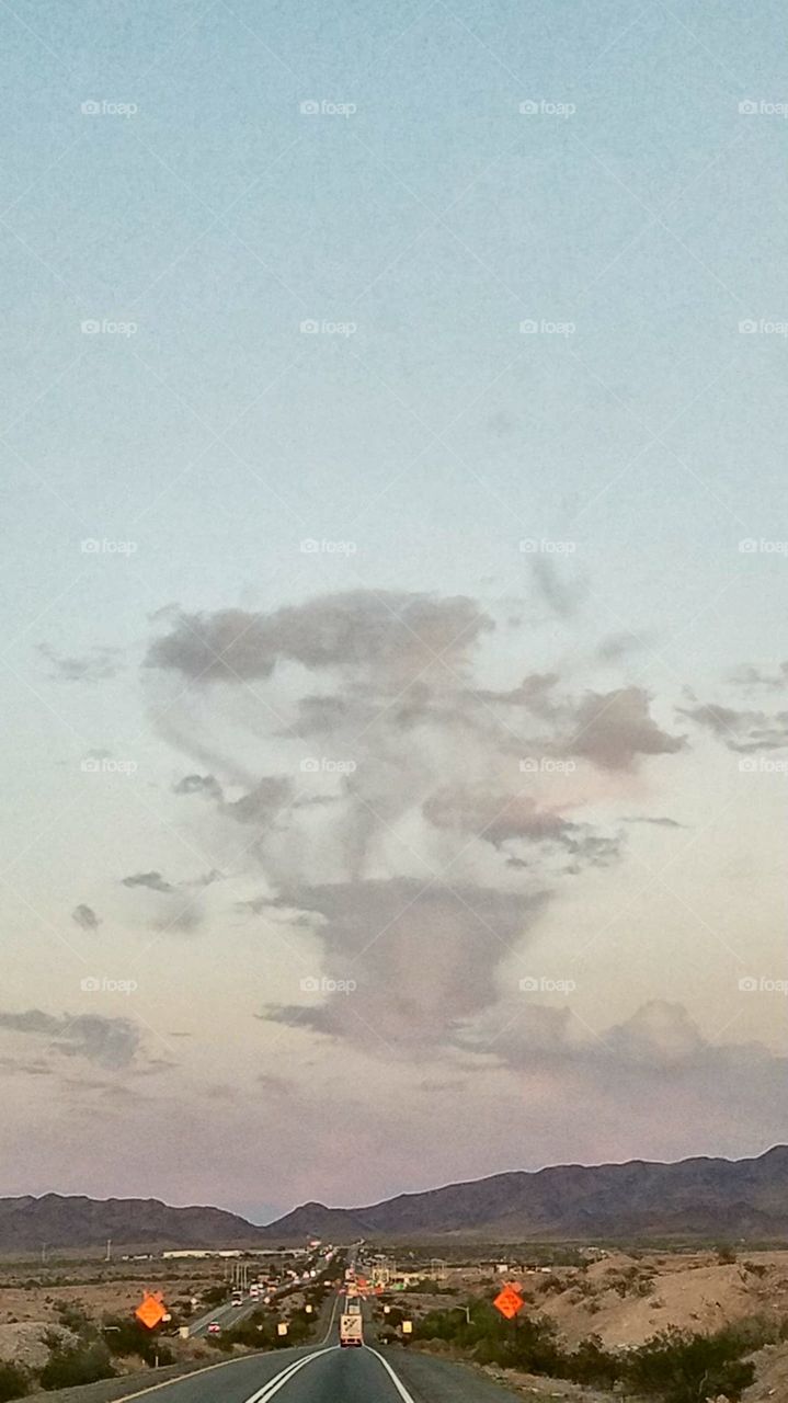 weird clouds