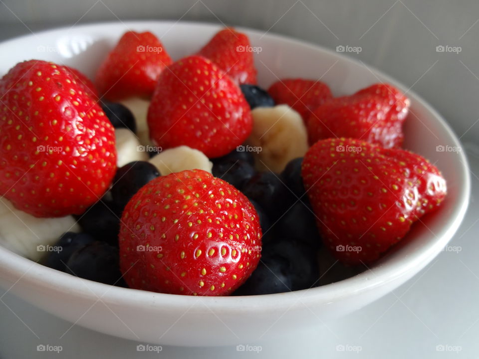 Close-up of healthy breakfast