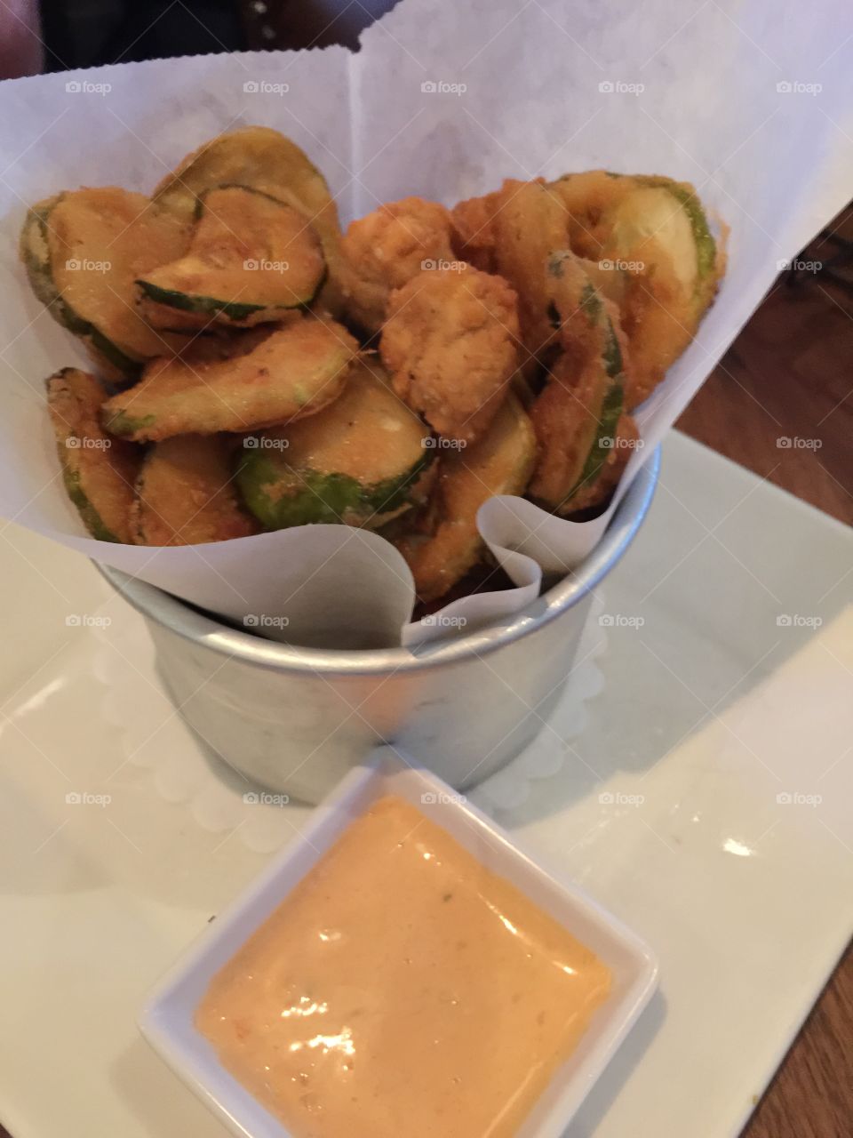 Sweet & Sour Fried Pickles. Tried a new appetizer at Max's Burger in East Longmeadow, Massachusetts and they were delicious!