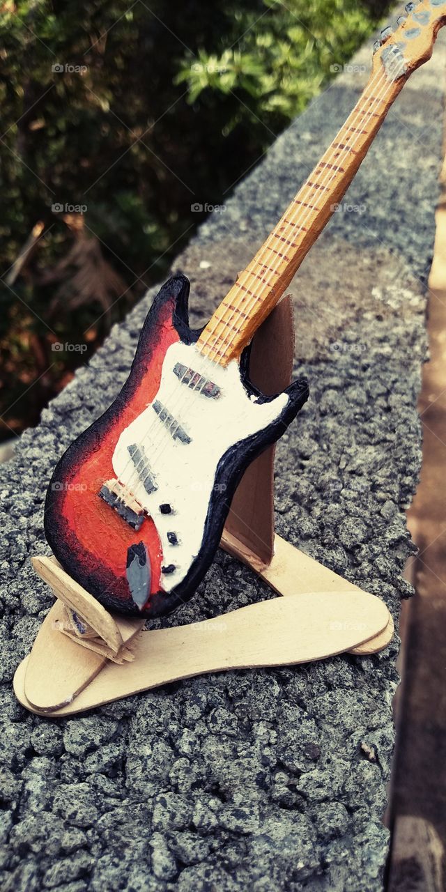 creative in nano size, using ice cream stick😋