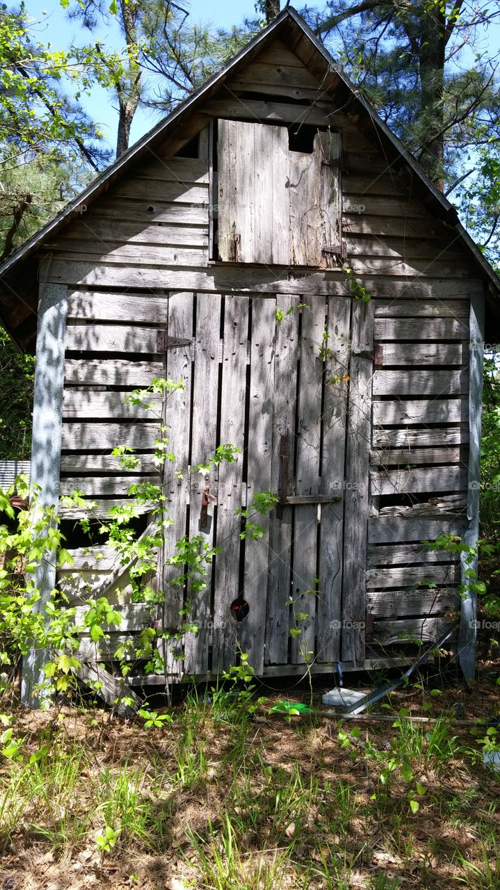 Old corn crib