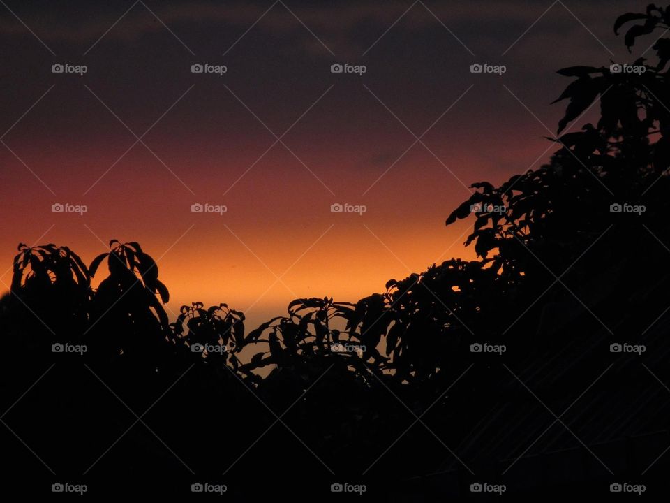 It's all set and dark