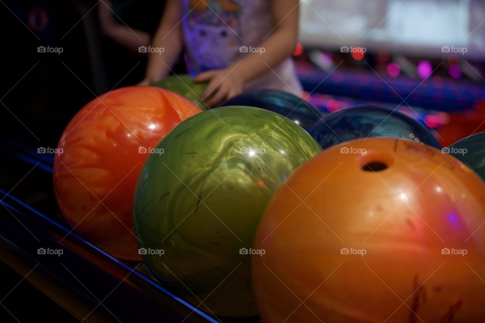 Bowling balls
