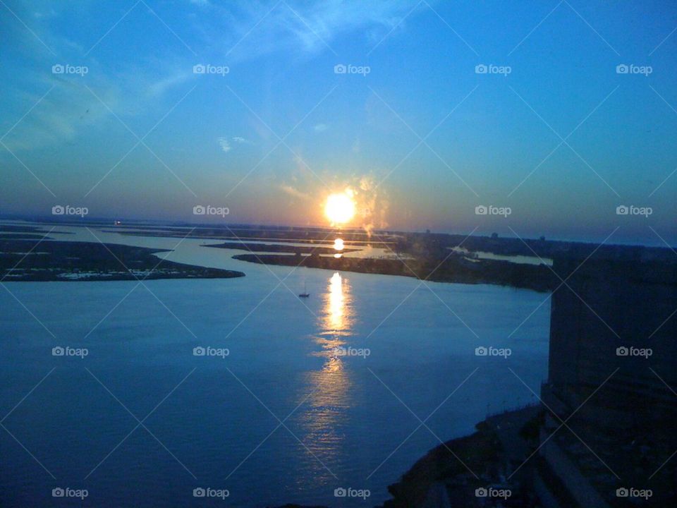 Sunset in Atlantic City