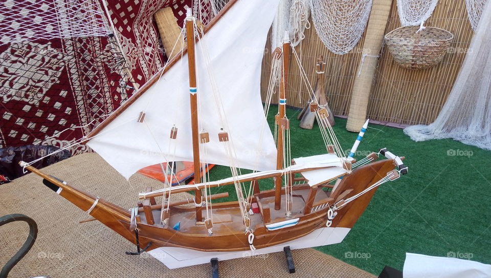 UAE Historical Ship Model