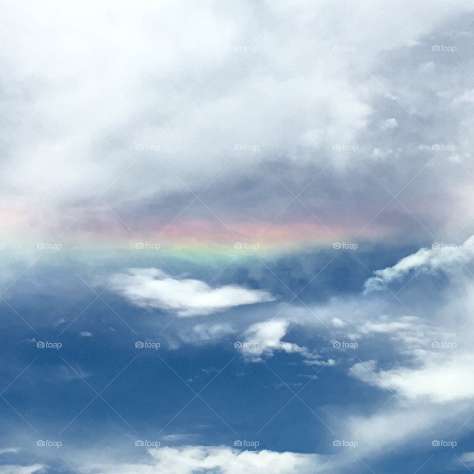 Rainbow cloud