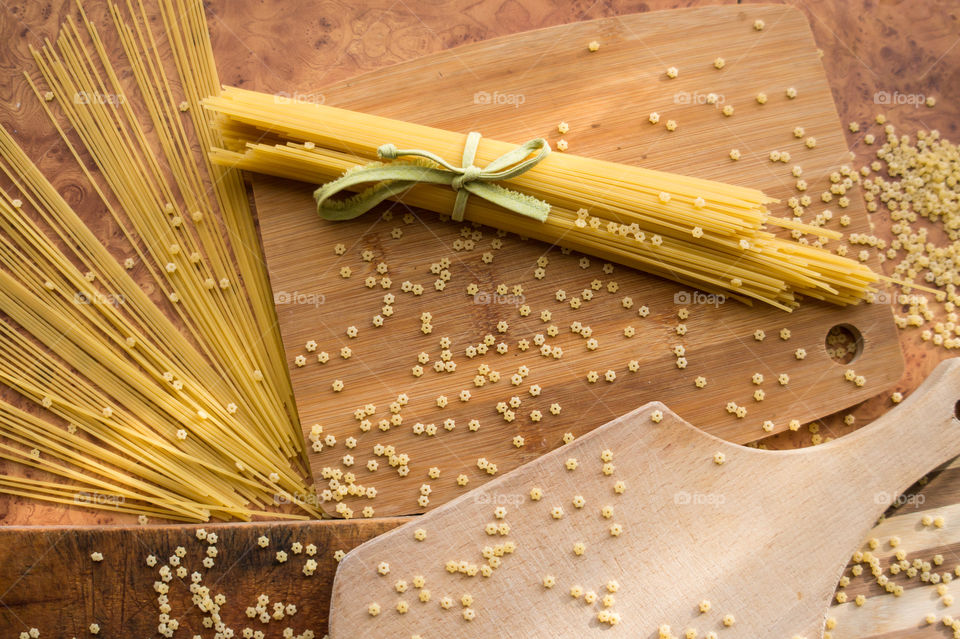 Different types of pasta