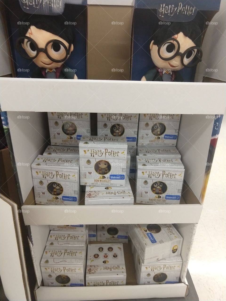 Harry Potter memorabilia located at a local Walmart