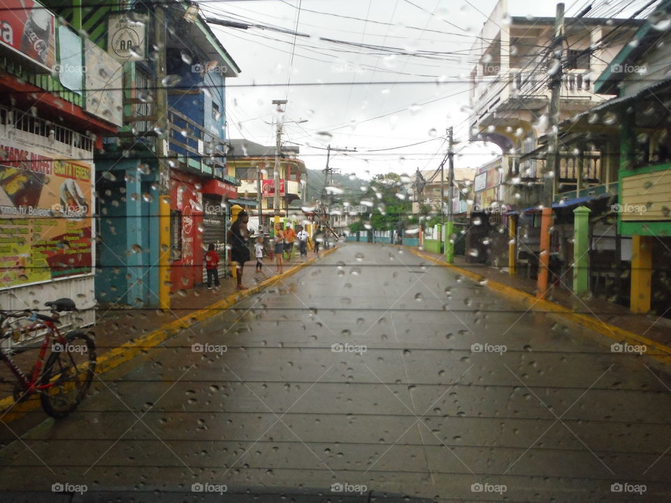 Honduras rain