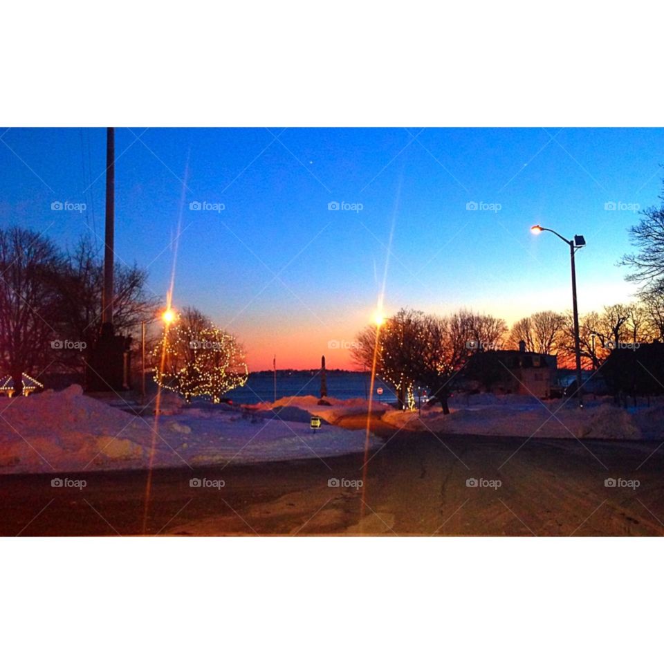 Sunset, Dawn, Sky, Light, Landscape