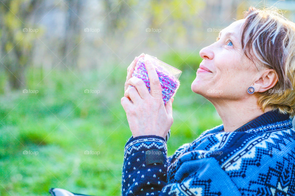 tea enjoying 🌤☕️