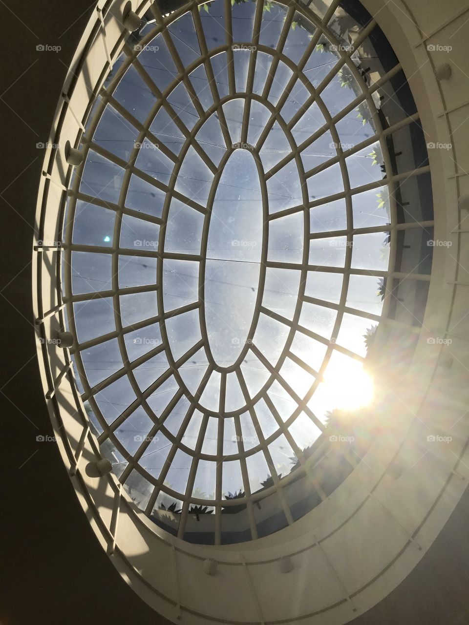 A glass roof at Chadstone Shopping Centre Melbourne Australia 