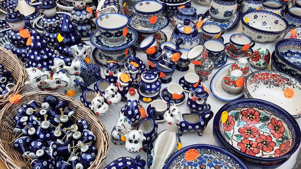 Ceramic souvenirs