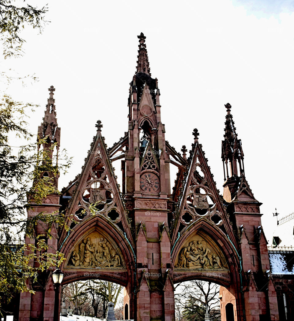 Cemetery entrance 