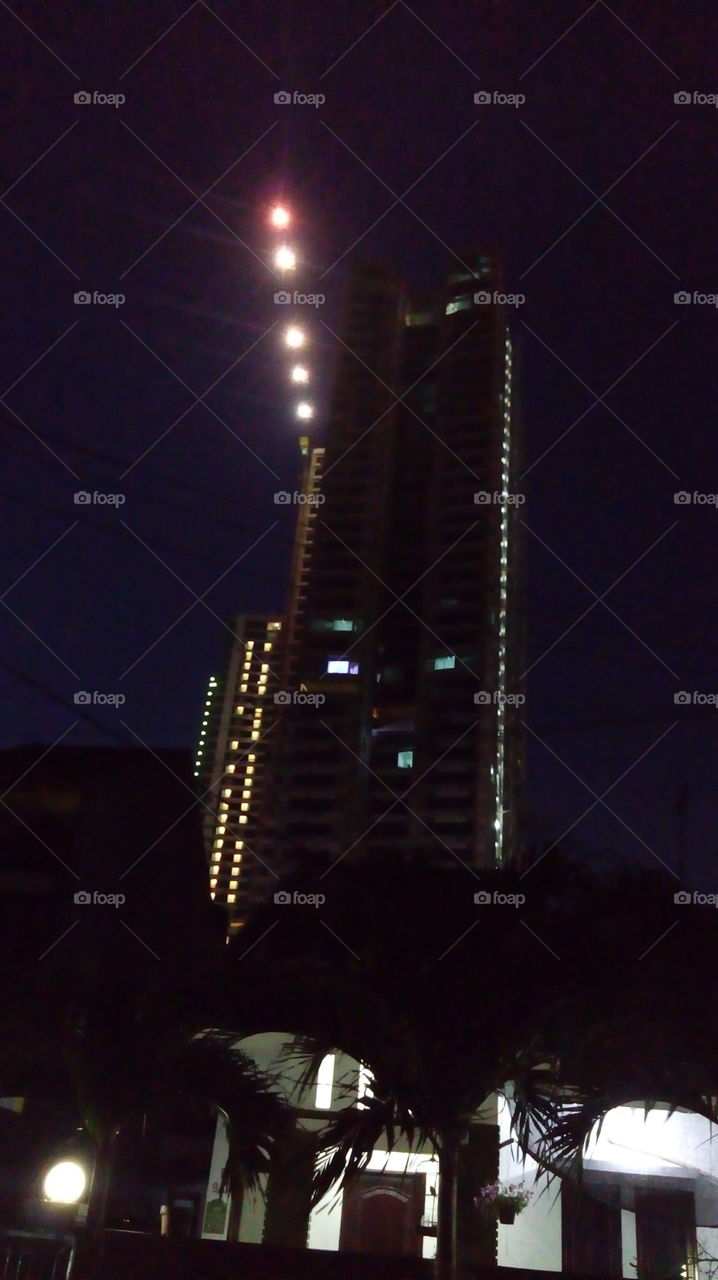 Glowing in the night