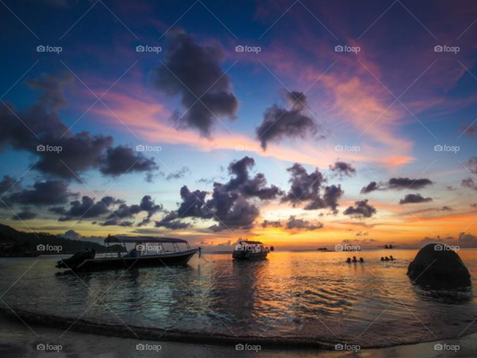 Beach Sunset Thailand