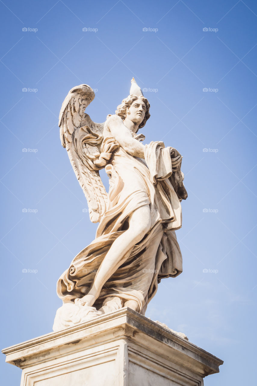 Angel statue in Rome 