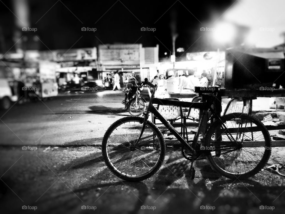 Bicycle B&W. bicycle 