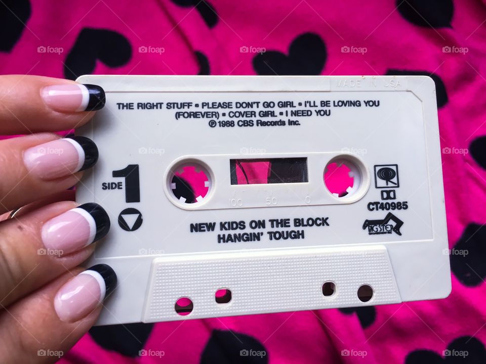 Cassette tape NKOTB