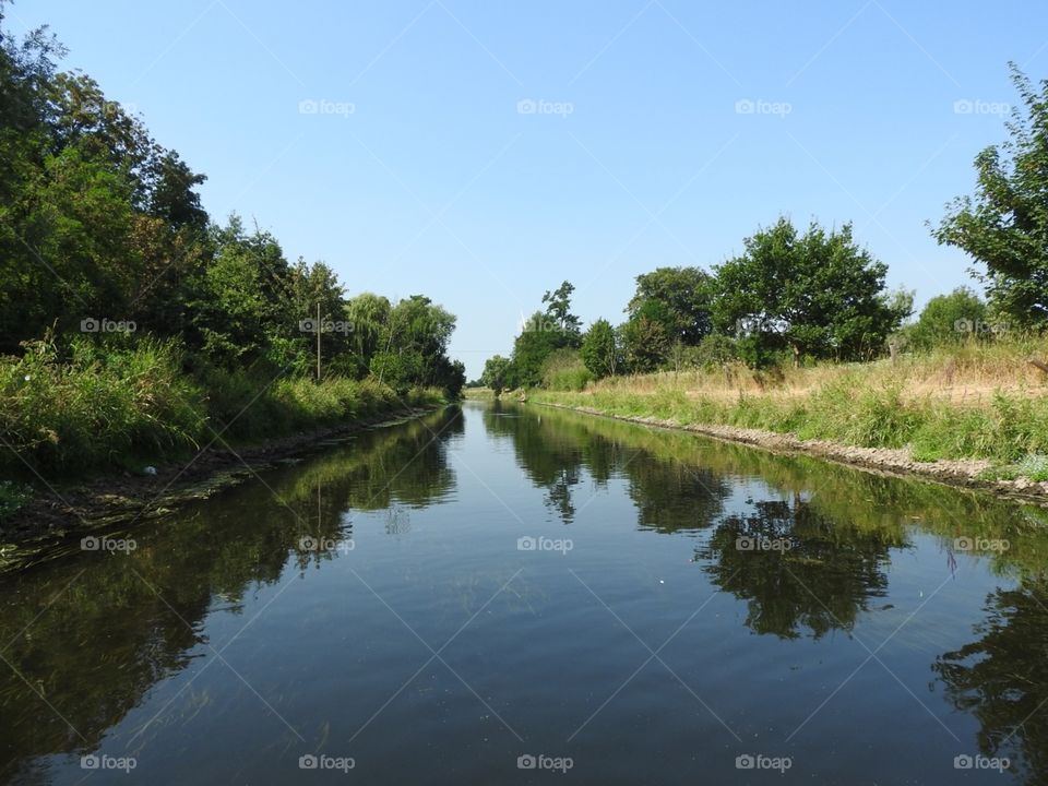 Fluss an der Niers.